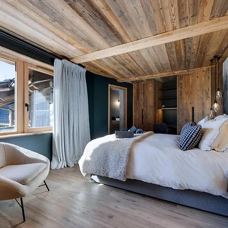 De Luxe Avec Espace Bien-etre - 14 Pers, Sauna, Cheminee - Fr-1-690-38 木屋 *